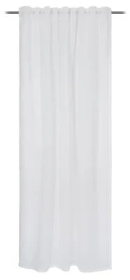 Produktbild von GÖZZE Schlaufenschal CHARMING weiss BH 140x245 cm weiß Vorhang