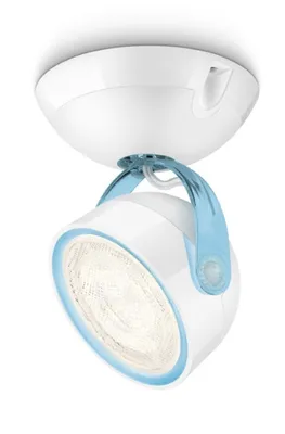 Produktbild von Philips myliving Spot 532303516, 1 Glühbirne(n), LED, 4 W, 2700 K, 220-240, Blau