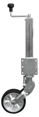 Obrázek produktu pro Automatické opěrné kolo  s rukojetí 400 kg 60 mm 470-785 mm