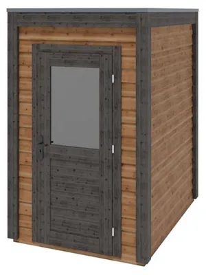 Immagine prodotto di Casetta da giardino in legno Veya 1.59x2.09 m - 3.32 m2 - 28 mm - impregnata