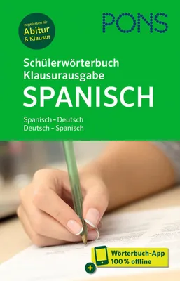 Immagine prodotto di PONS Schülerwörterbuch Klausurausgabe Spanisch