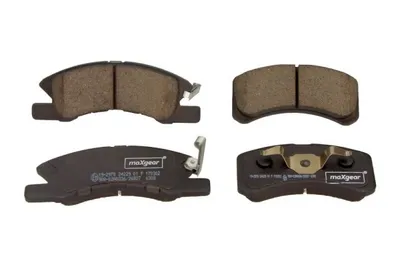 Produktbild von MAXGEAR Bremsbeläge Satz Vorne Bremsklötze für MITSUBISHI Mirage / Space Star Schrägheck (A0A) 19-2978