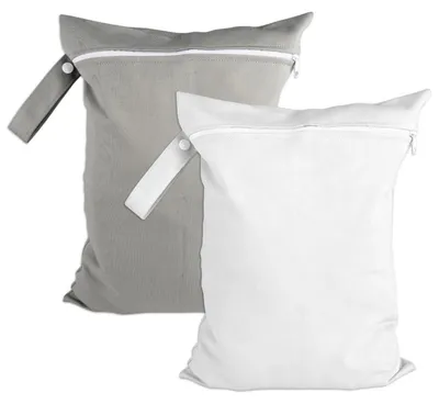 Produktbild von Nassbeutel 2 Stück 40 x 30 cm Wasserdicht Reisebeutel Organizer mit Reißverschluss