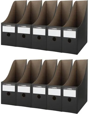 Obrázok produktu pre Organizačná krabička formátu A4, 10-dielna, do školy, do kancelárie, 9 x 26 x 27 cm