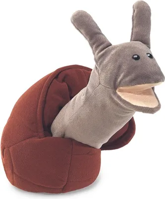 Produktbild von Folkmanis Handpuppe Schnecke 2028