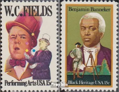 Produktbild von Briefmarken USA 1980 Mi 1410,1420 (kompl.Ausg.) postfrisch Darstellende Künste