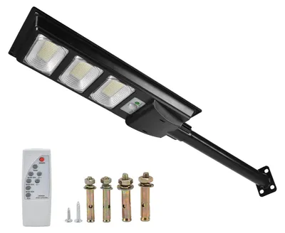 Immagine prodotto di Lampione solare, 351 LED, sensore telecomando impermeabile per giardini all'aperto