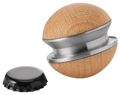 Produktbild von Philippi Boule Flaschenöffner Buchenholz, Edelstahl 353017