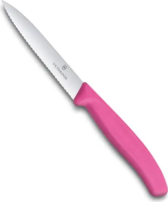 Produktbild von Victorinox SwissClassic 6.7736, Schälmesser, Edelstahl, Edelstahl, Pink, Polypropylen, 27 g