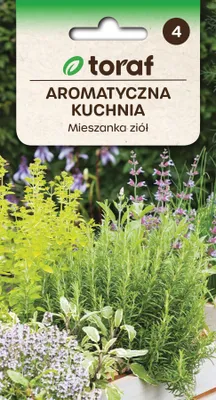 Zdjęcie produktu dla Nasiona Mieszanka ziół AROMATYCZNA KUCHNIA zioła do ogrodu - Toraf 305
