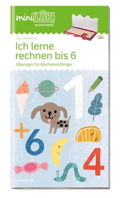 Produktbild von miniLÜK. Vorschule - Mathematik: Ich lerne rechnen bis 6
