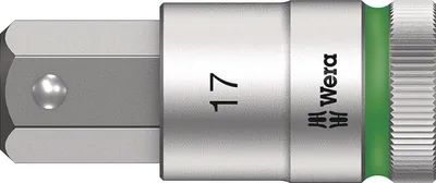 Obrázek produktu pro Wera 05003828001, Socket, 1/2", Metrický, 1 hlava/hlavy, 17 mm, Chrom Vanadová ocel
