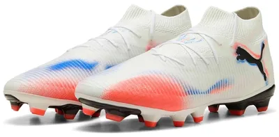 Produktbild von Herrenschuhe PUMA FUTURE 8 PRO FG/AG 10858801 WHITE/ WEIß/PUMA SCHWARZ/ROT LEUCHTEND Größe: EU 40 (UK 6,5)