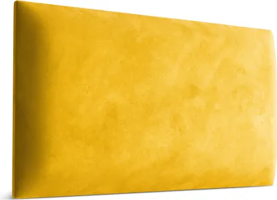 Obrázok produktu pre Muralo Čalúnenie panel WANDPOLSTER vankúš posteľ čelo stena panel Magic Velvet žltá 2290 60cm x 30cm
