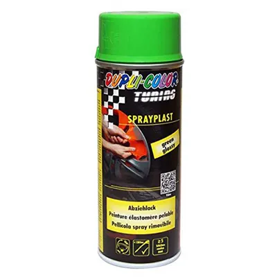 Produktbild von Dupli-Color Sprayplast - Abziehlack - Sprühfolie grün seidenglanz 400 ml.