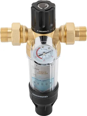 Obrázok produktu pre Sedimentačný filter, presnosť filtrácie 40 μm, konštrukcia na montáž na potrubie, 25 mm