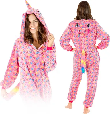 Obrázok produktu pre ZOLTA Kombinéza pre mužov a ženy - Mäkké a príjemné pyžamo - Teplé pyžamo - Kostým na párty a Halloween - Veľkosť 148-160 cm S - Red Star Pegasus