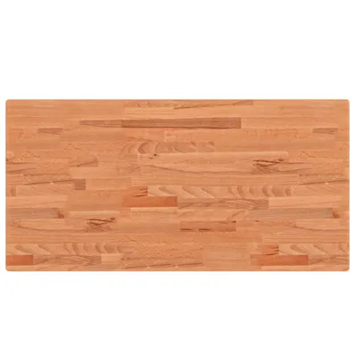 Produktbild von vidaXL Waschtischplatte 100x50x4 cm Massivholz Buche