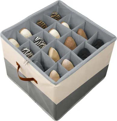 Produktbild von Schuhaufbewahrungsbox, Schuh-Organizer für 16 Paar