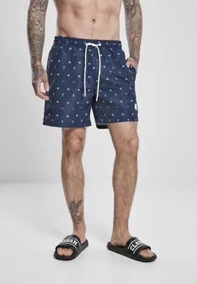 Zdjęcie produktu dla Męskie szorty kąpielowe Urban Classics Pattern Swim Shorts skullandyacht aop – rozmiar M