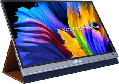 Zdjęcie produktu dla ASUS ZenScreen MQ13AH, 33,8 cm (13.3"), 1920 x 1080 px, Full HD, OLED, 1 ms, Czarny