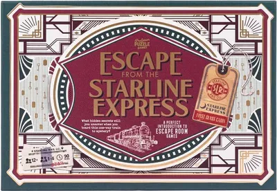 Produktbild von Escape room Spiel Escape from the Starline Express Rätselabenteuer