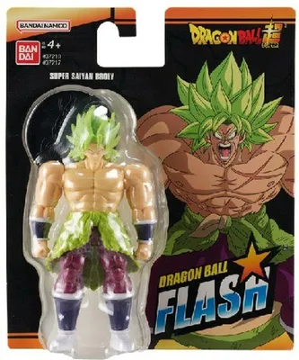 Zdjęcie produktu dla Dragon Ball Flash Series Super Saiyan Broly Figurka anime Super Saiyan Broly o wysokości 10,2 cm