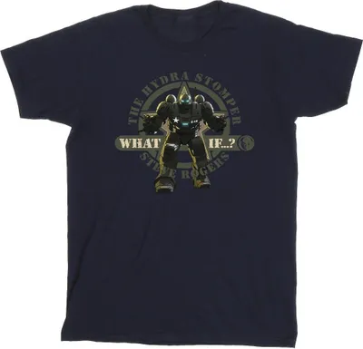 Produktbild von Marvel - "What If Hydra Stomper Rodgers" T-Shirt für Herren BI43629 (M) (Marineblau)