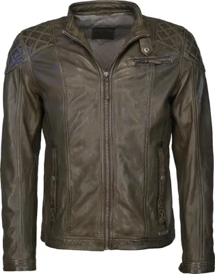 Produktbild von Mustang Lederjacke Cooper Herren khaki S