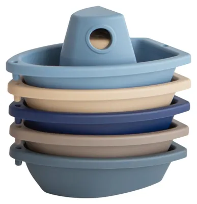 Productafbeelding van Mushie badspeelgoed - Badbootjes - set van 5