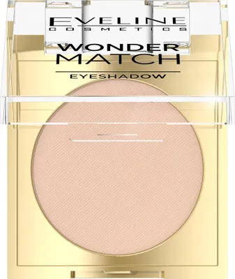 Image de Eveline Cosmetics Wonder Match – fard à paupières, longue tenue, matifiant, Teinte 01 Base