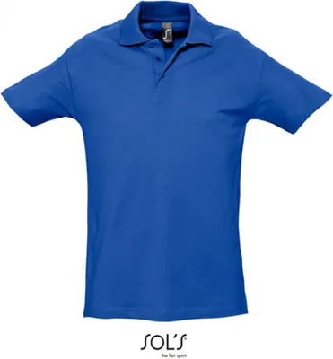 Produktbild von SOLs 11362 | Herren Poloshirt Spring II - Farbe: Royal Blue - Größe: XXL