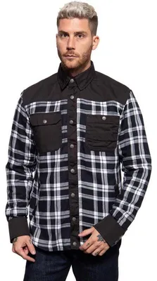 Image de Chemise fonctionnelle King Kerosin Lone Wolf Blanko (noir/blanc, taille M)