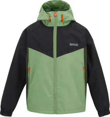 Produktbild von Regatta - "Hanleigh" Jacke, wasserfest für Kinder RG12721 (158) (Salbei/Schwarz/Dunkel-Khaki)