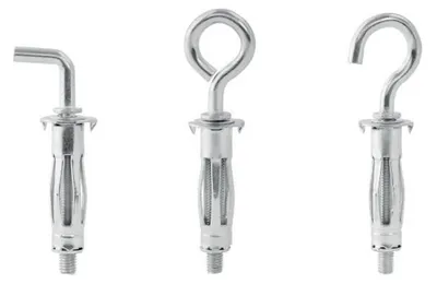 Zdjęcie produktu dla Rapid 5001557, Kotwa do ścian pustych (molly), Płyta gipsowa, Stal, Cynk, Srebrny, PH2