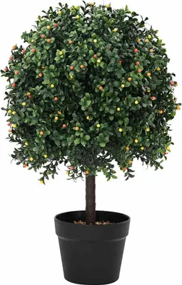 Obrázok produktu pre Buxusová guľa Zelená 35 x 35 x 50 cm Plast