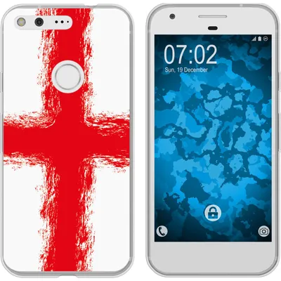 Produktbild von PhoneNatic Case kompatibel mit Google Pixel Silikon-Hülle WM England M4