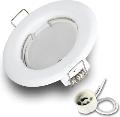 Obrázek produktu pro 1x zapuštěné bodové svítidlo SET RIK-15 bílé GU10 4W neutrální bílé barvy