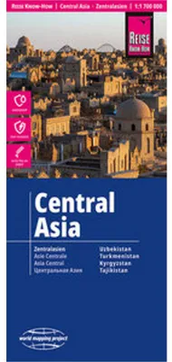 Immagine prodotto di Mappa Reise Know-How dell'Asia centrale / Central Asia (1:1.700.000)