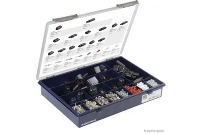 Produktbild von HERTH+BUSS ELPARTS Sortiment Steckgehäuse 54290200 3,9mm 7,8mm 338mm 57mm MVQ (Silikon-Kautschuk) 1mm 260mm