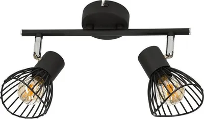 Obrázok produktu pre Bodové nástenné / stropné osvetlenie FLY - 2xE14, 40W, čierne