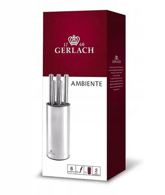 Produktbild von Gerlach Block Messerset 5-tlg. Ambie