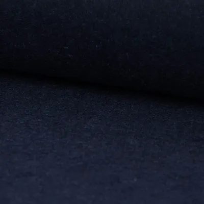 Produktbild von Kreativstoff Meterware Filz 1,5mm Stärke einfarbig dunkelblau meliert 90cm