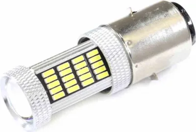 Produktbild von Glühbirne 12V LED BA20D 4014 112SMD 65mm WEISS (NO ECE) SC