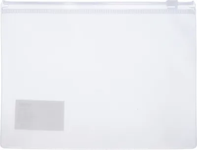 Produktbild von Ordner mit Reißverschluss 33 x 24 cm – Transparent