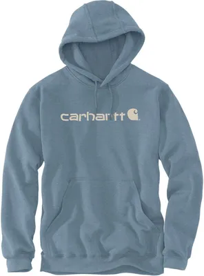 Zdjęcie produktu dla Carhartt SIGNATURE LOGO SWEATSHIRT 100074, kolor:thundercloud heather, rozmiar:M