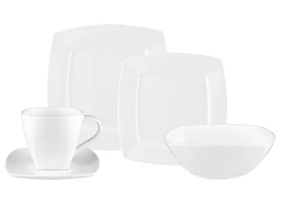 Image de Assiettes ARCADIA, lot de 30 pièces