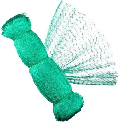 Image de Filet anti-oiseaux pour le jardin - Protection contre les oiseaux - Mailles de 15 x 15 mm - Vert - 4 x 15 m