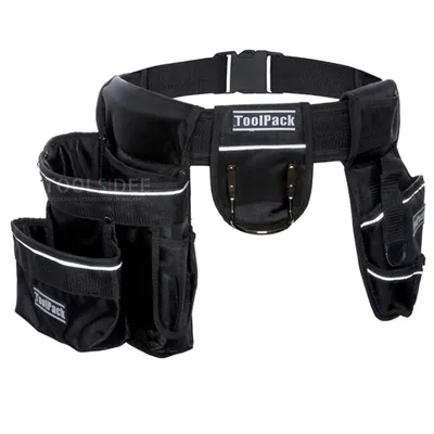 Image de Toolpack Ceinture à outils double poche Spectre noir