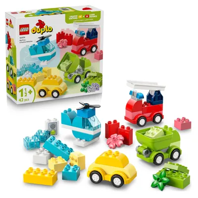Zdjęcie produktu dla LEGO DUPLO Kreatywne pojazdy, Zestaw do budowania, 1,5 lat(a), Plastik, 42 szt., 662 g